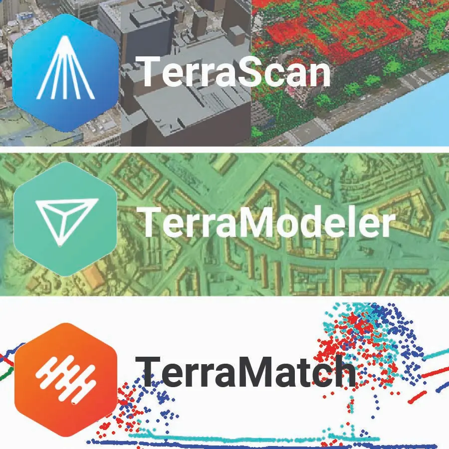 [TerraSolid] TerraScan + TerraModeler + TerraMatch