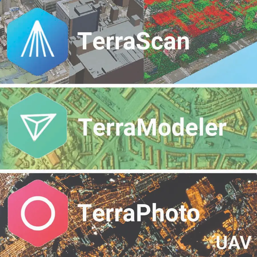 [Terrasolid] TerraScan UAV + TerraModeler UAV + TerraPhoto UAV