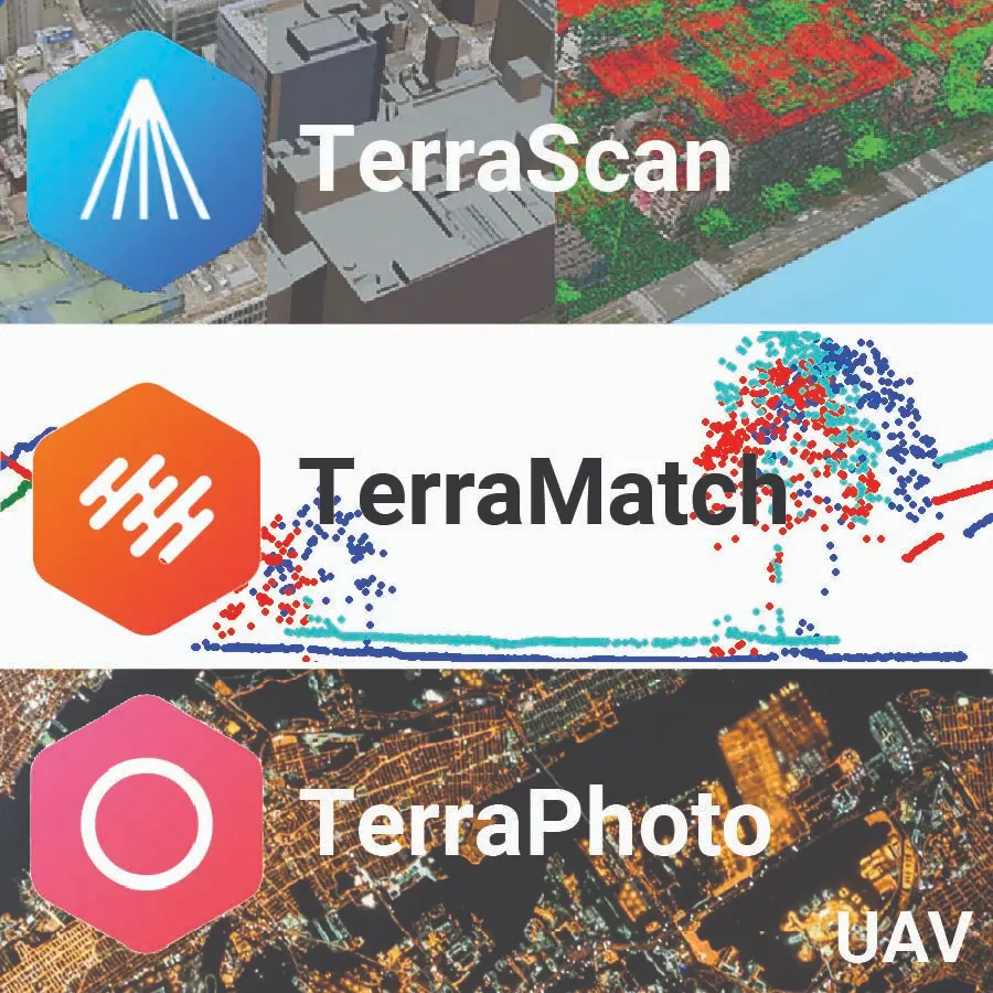 [Terrasolid] TerraScan UAV + TerraMatch UAV + TerraPhoto UAV