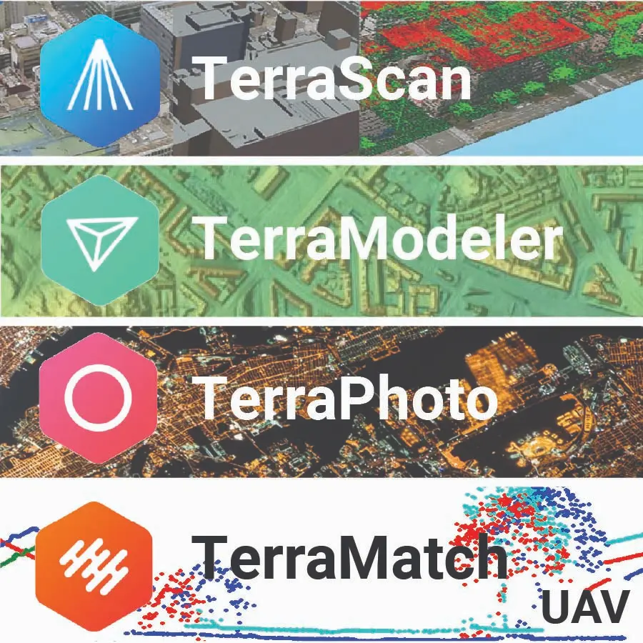 [Terrasolid] TerraScan UAV + TerraModeler UAV + TerraPhoto UAV + TerraMatch UAV