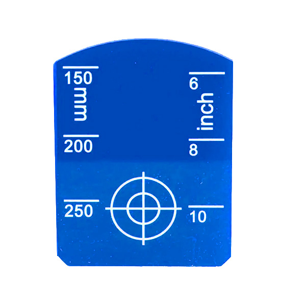 [GeoMax] Zeta Series Target insert 6-10"(150-250mm) - blue